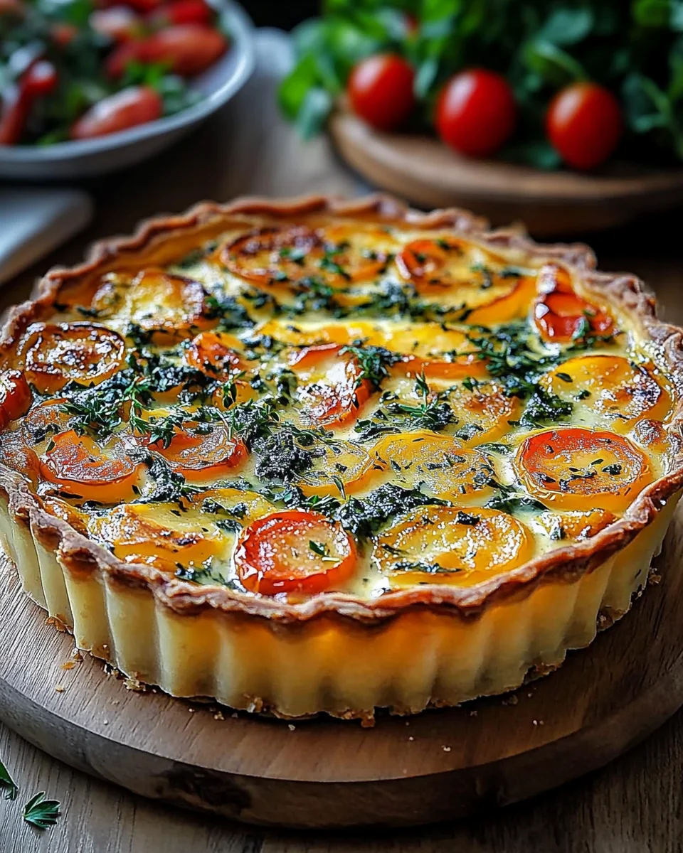 Kartoffel-Quiche mit Kartoffelteig 24 Kartoffel-Quiche mit Kartoffelteig
