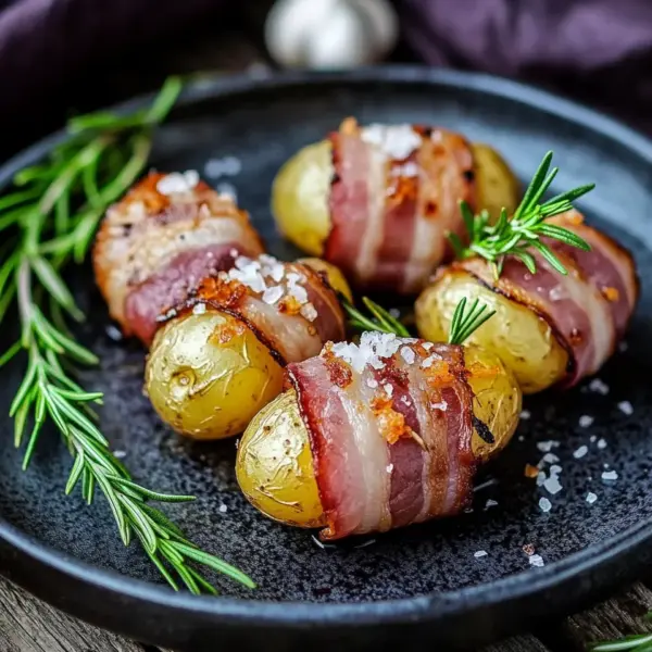 Kartoffeln im Speckmantel