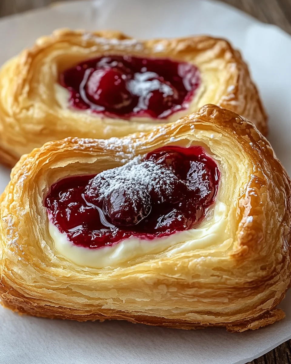 Kirsche Frischkäse Danish 19 Kirsche