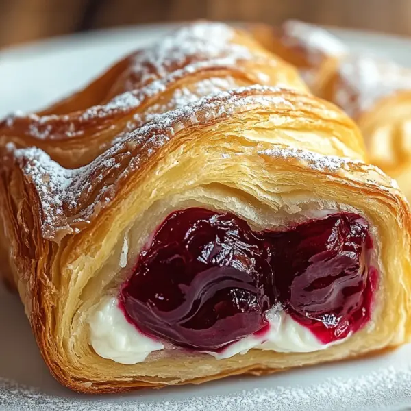 Kirsche Frischkäse Danish