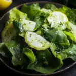Kopfsalat mit Omas Sahne-Zitronen-Dressing