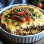 Low Carb Cheeseburger-Auflauf