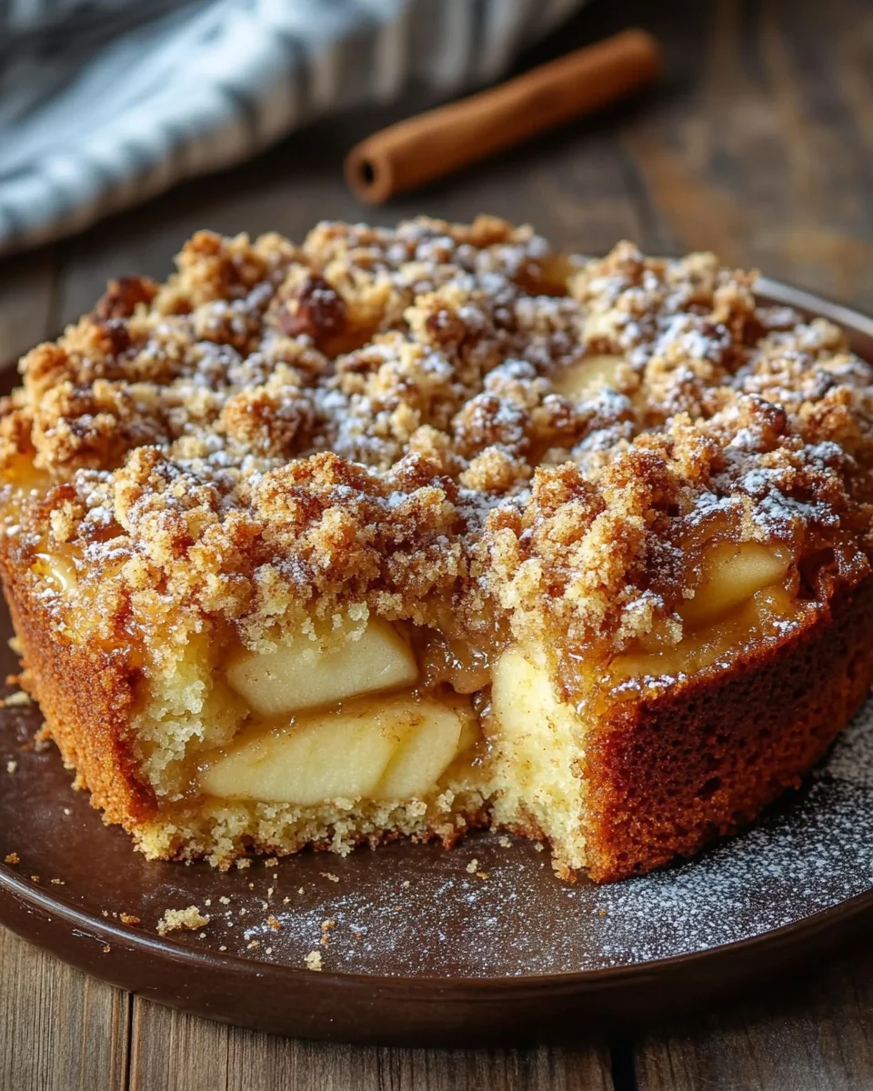Marmorierter Apfel-Streuselkuchen mit Zimt und Nüssen 24 Marmorierter Apfel-Streuselkuchen mit Zimt und Nüssen