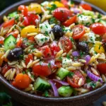 Mediterraner Orzo Salat
