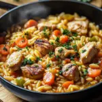 Onepot Orzo-Wikinger-Topf
