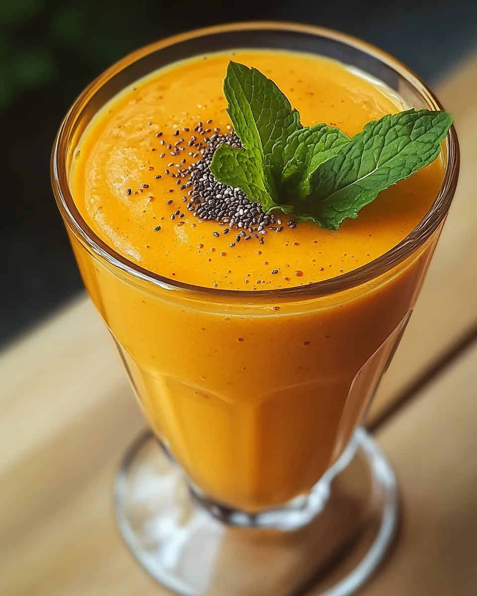 Orange Gute-Laune-Smoothie