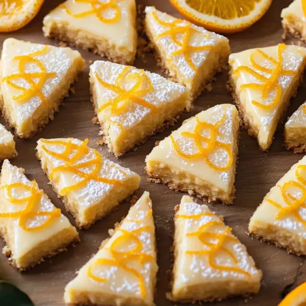 Orangenplätzchen