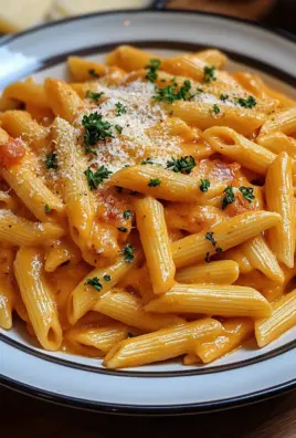 Penne in cremiger Paprikasoße 23 Penne in cremiger Paprikasoße