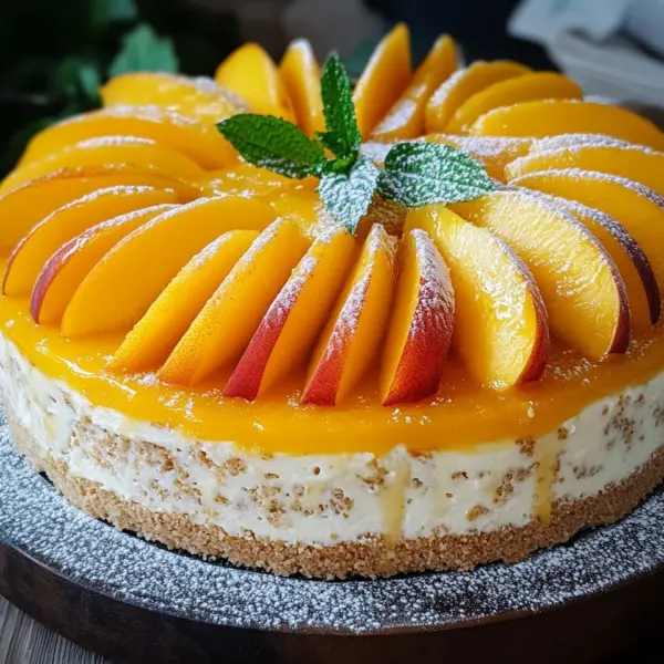 Pfirsich-Maracuja-Torte