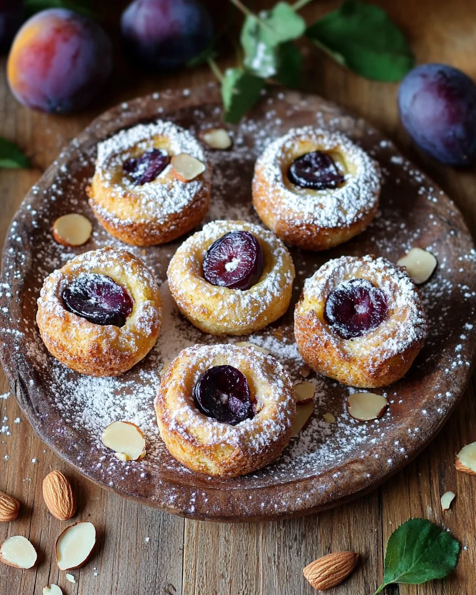 Pflaumen-Friands 21 Pflaumen-Friands