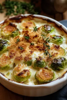 Rosenkohl-Gratin