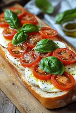 Schnelles Tomaten-Mozzarella-Baguette 22 Schnelles Tomaten-Mozzarella-Baguette