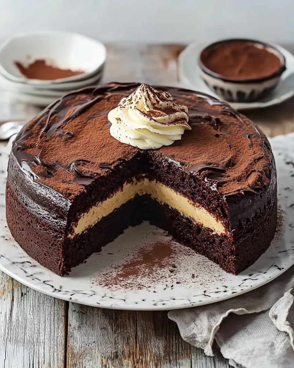 Schokokuchen mit Pudding
