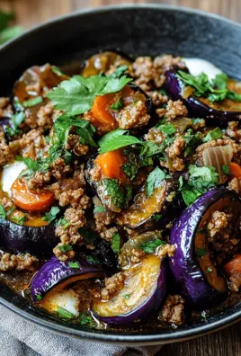 Türkische Auberginen-Hackfleisch-Pfanne 19 Türkische Auberginen-Hackfleisch-Pfanne