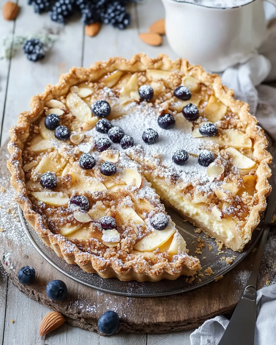 Würziger Bratapfel-Käsekuchen mit Zimtstreuseln 19 Würziger