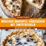 Würziger Bratapfel-Käsekuchen mit Zimtstreuseln 18 Pinterest Hidden Image