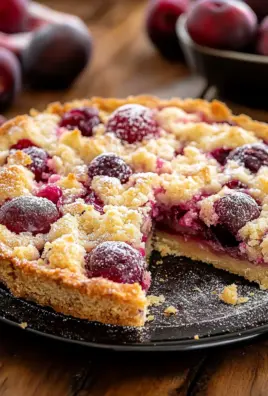 Zwetschgenkuchen mit Streusel