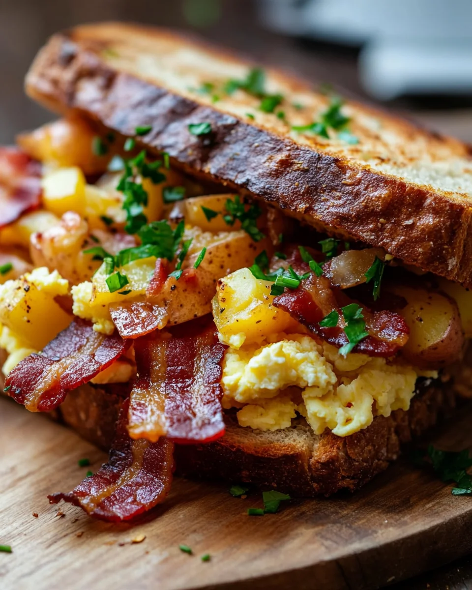 Bauernfr&uuml;hst&uuml;cks-Sandwich