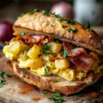 Bauernfr&uuml;hst&uuml;cks-Sandwich