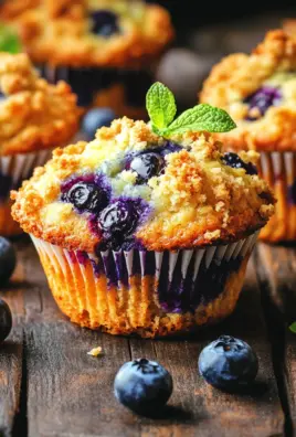 Beste Blaubeer-Streusel-Muffins ever - Jumbo Blueberry-Muffins