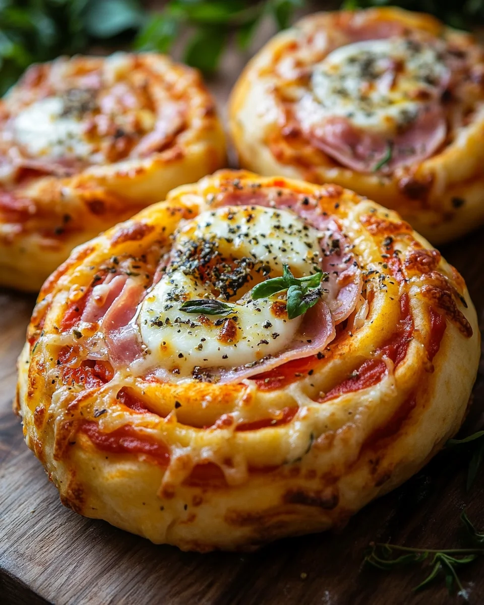 Blitz Pizzaschnecken