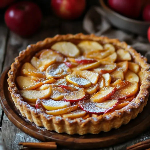 Bratapfel-Tarte