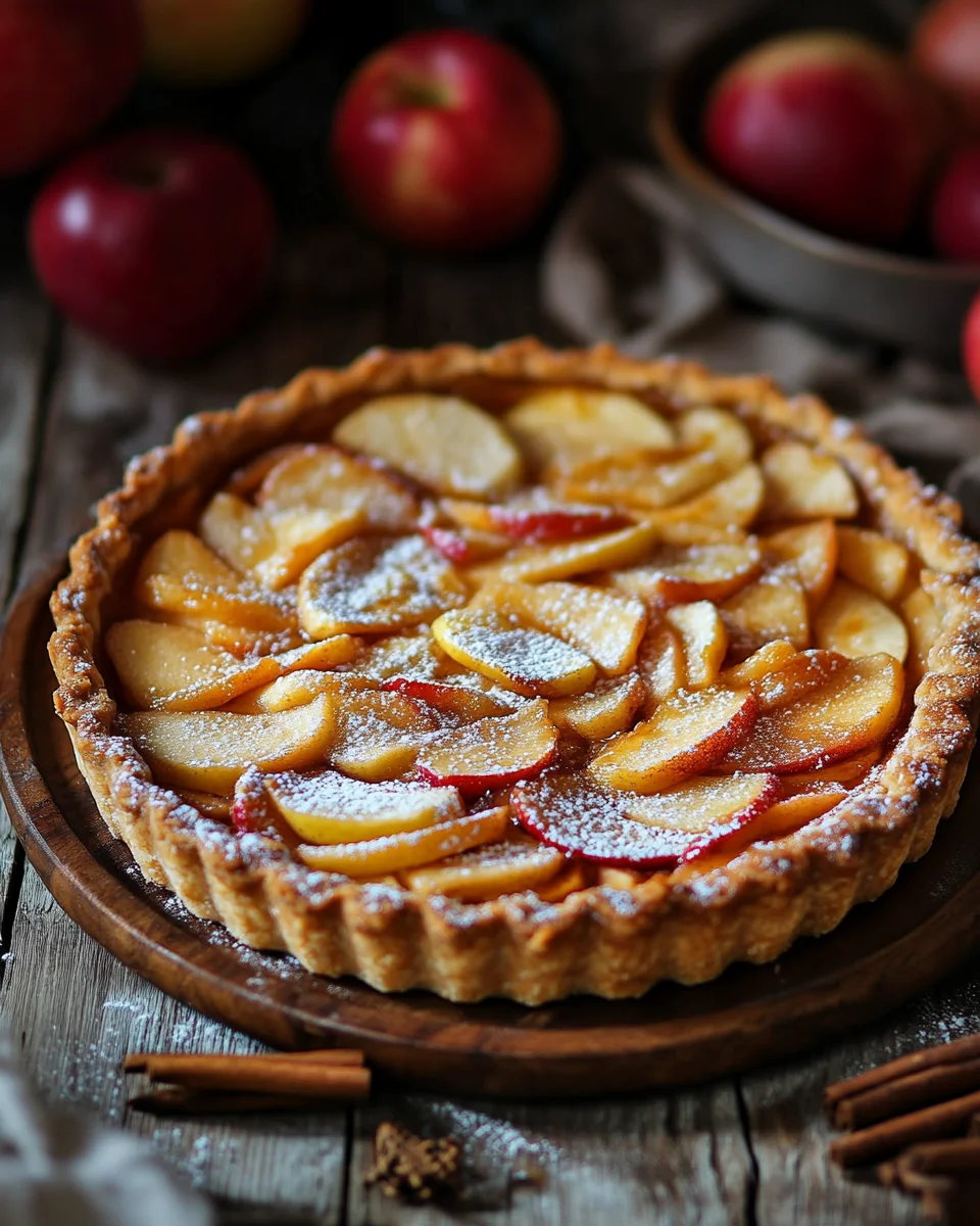 Bratapfel-Tarte