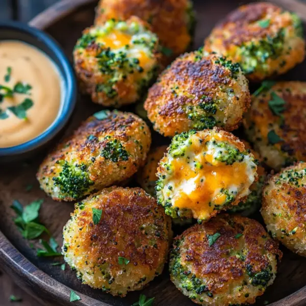 Brokkoli-Käse-Puffer
