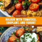 Bulgur with Tomatoes, Eggplant, and Yogurt 23 Pinterest Hidden Image