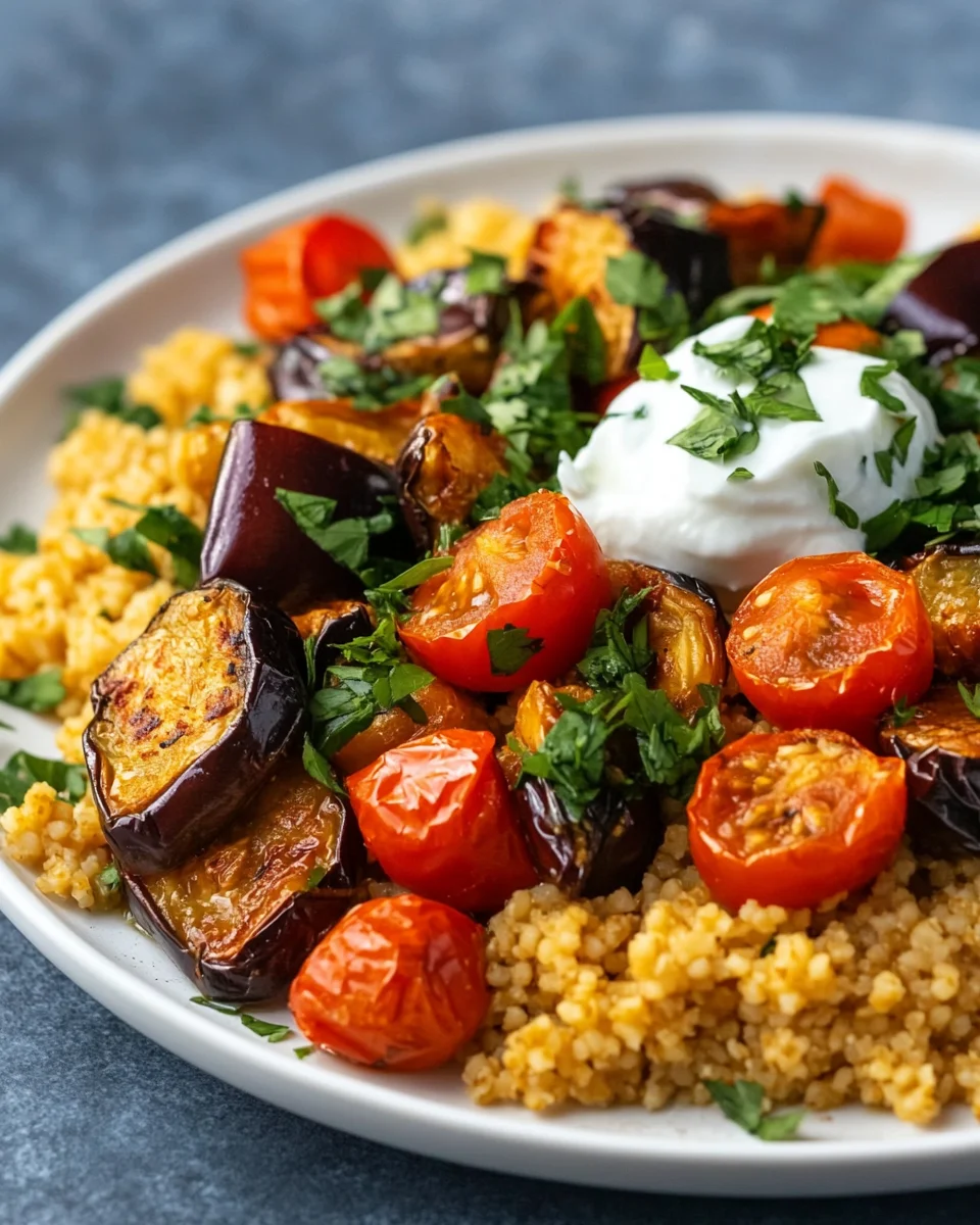 Bulgur with Tomatoes, Eggplant, and Yogurt 26 Bulgur with Tomatoes, Eggplant, and Yogurt