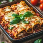 Cannelloni mit Rindfleisch und K&auml;se