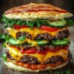 Cheeseburger-Torte