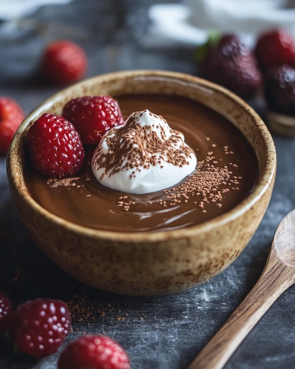 Cremiger Schokoladenpuddingbrei 18 Cremiger