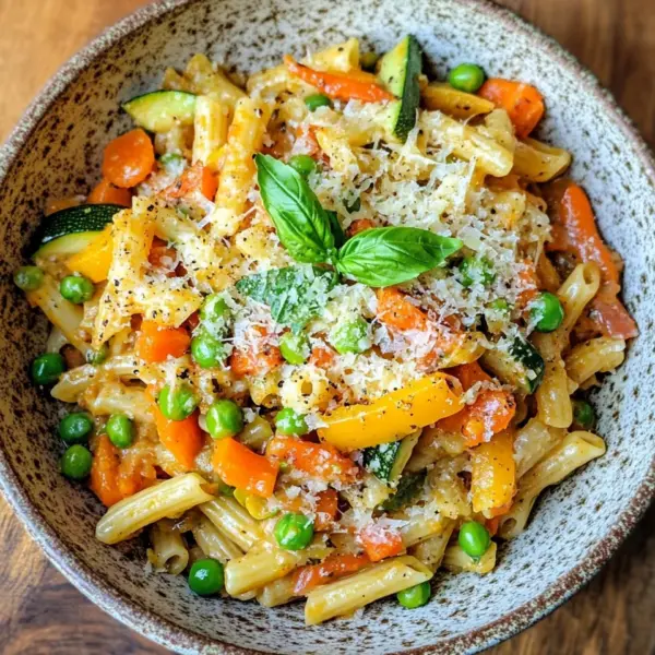 Ein-Topf-Kritharaki mit Gemüse und Parmesan