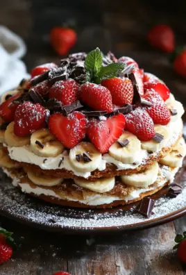 Erdbeer-Stracciatella-Bananen-Torte 25 Erdbeer-Stracciatella-Bananen-Torte