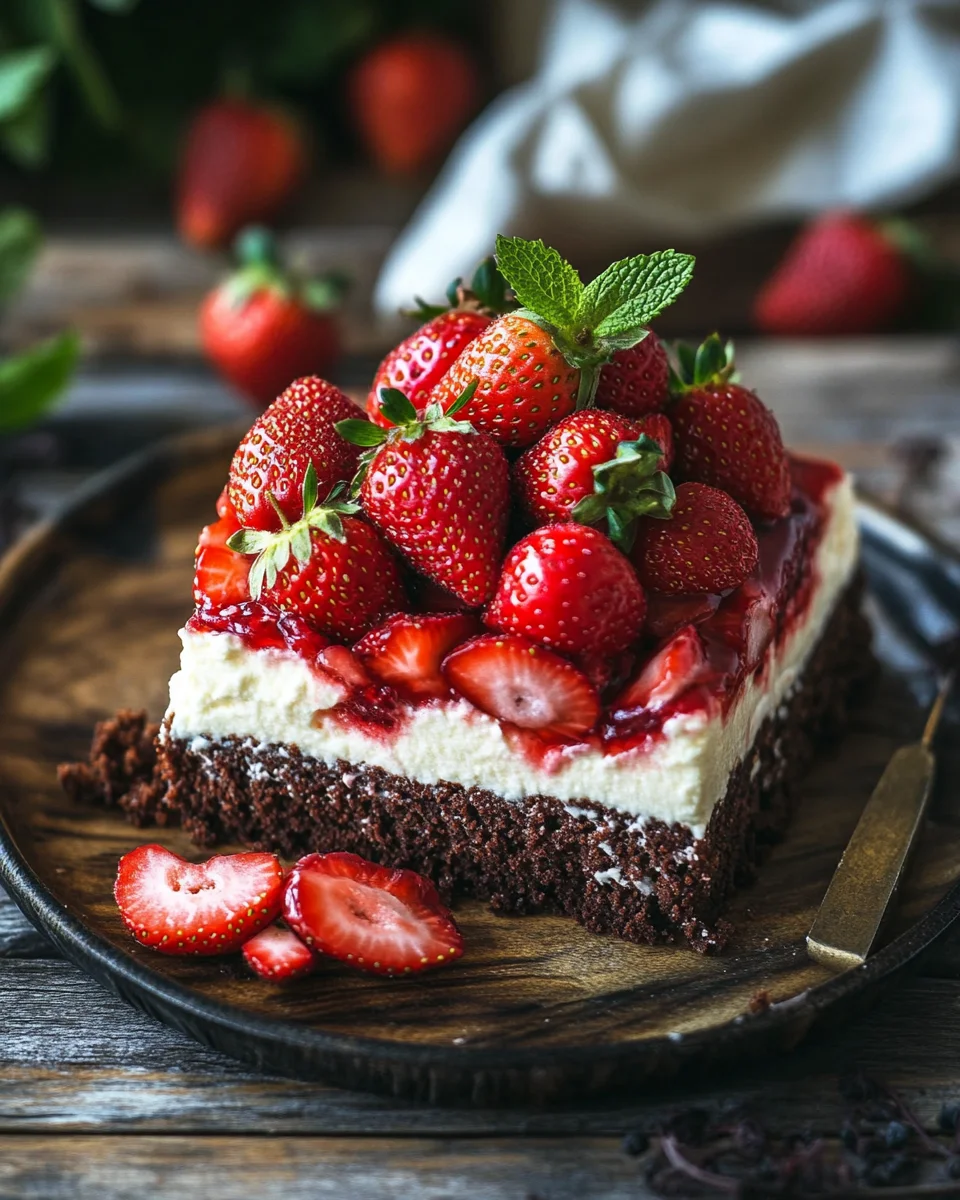 Erdbeerkuchen mit Mascarpone 25 Erdbeerkuchen