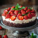 Erdbeerkuchen mit Mascarpone