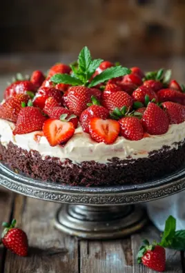 Erdbeerkuchen mit Mascarpone