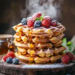 Fluffige Waffeln