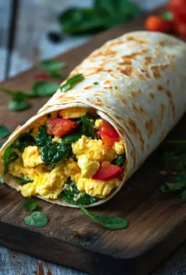 Frühstückswrap mit Ei