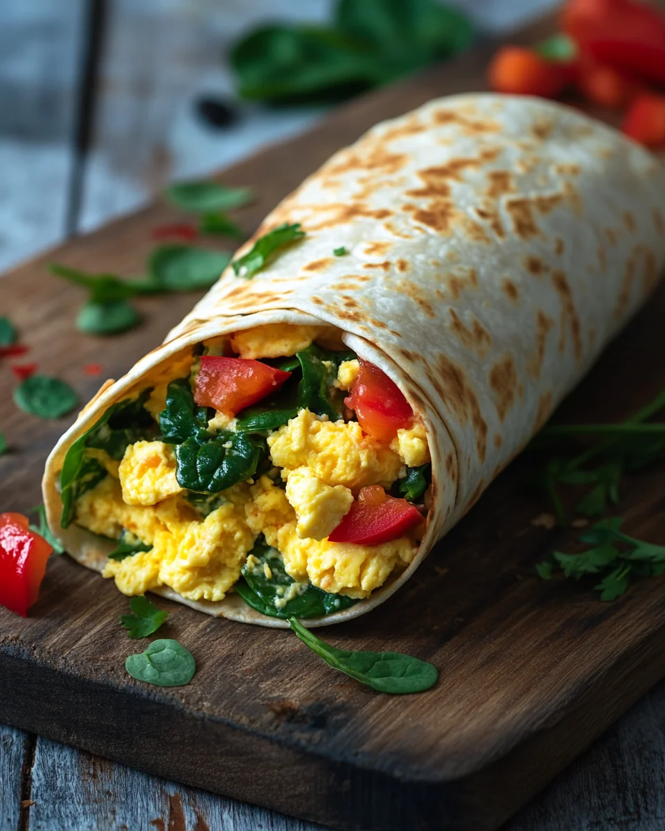 Frühstückswrap mit Ei