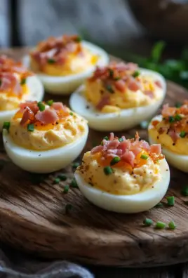Gefüllte Eier (ohne Mayonnaise)