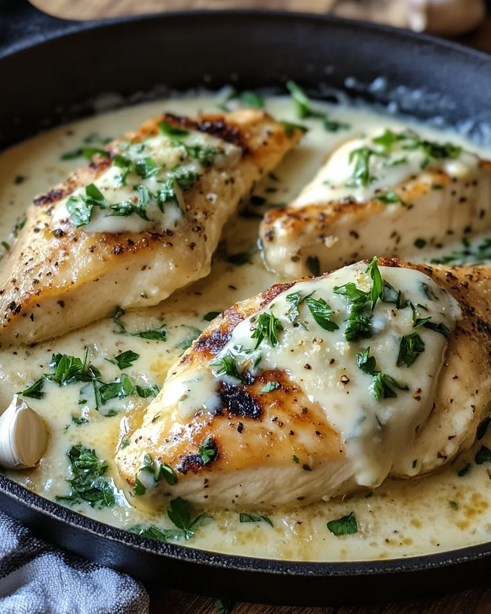 Hähnchenfilet in Frischkäse-Parmesan-Soße 18 Hähnchenfilet