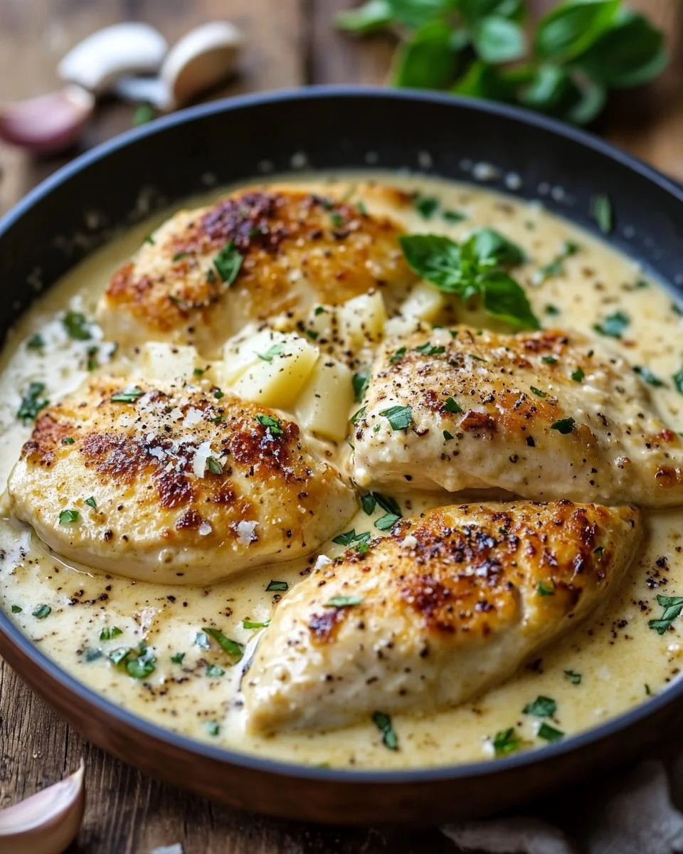 Hähnchenfilet in Frischkäse-Parmesan-Soße 20 Hähnchenfilet in Frischkäse-Parmesan-Soße