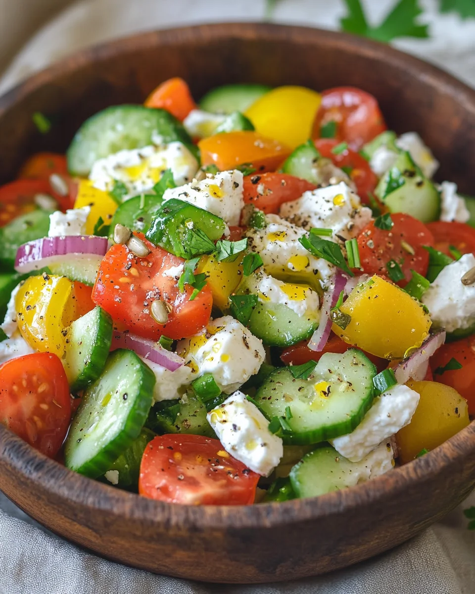 Hüttenkäse-Salat 21 Hüttenkäse-Salat