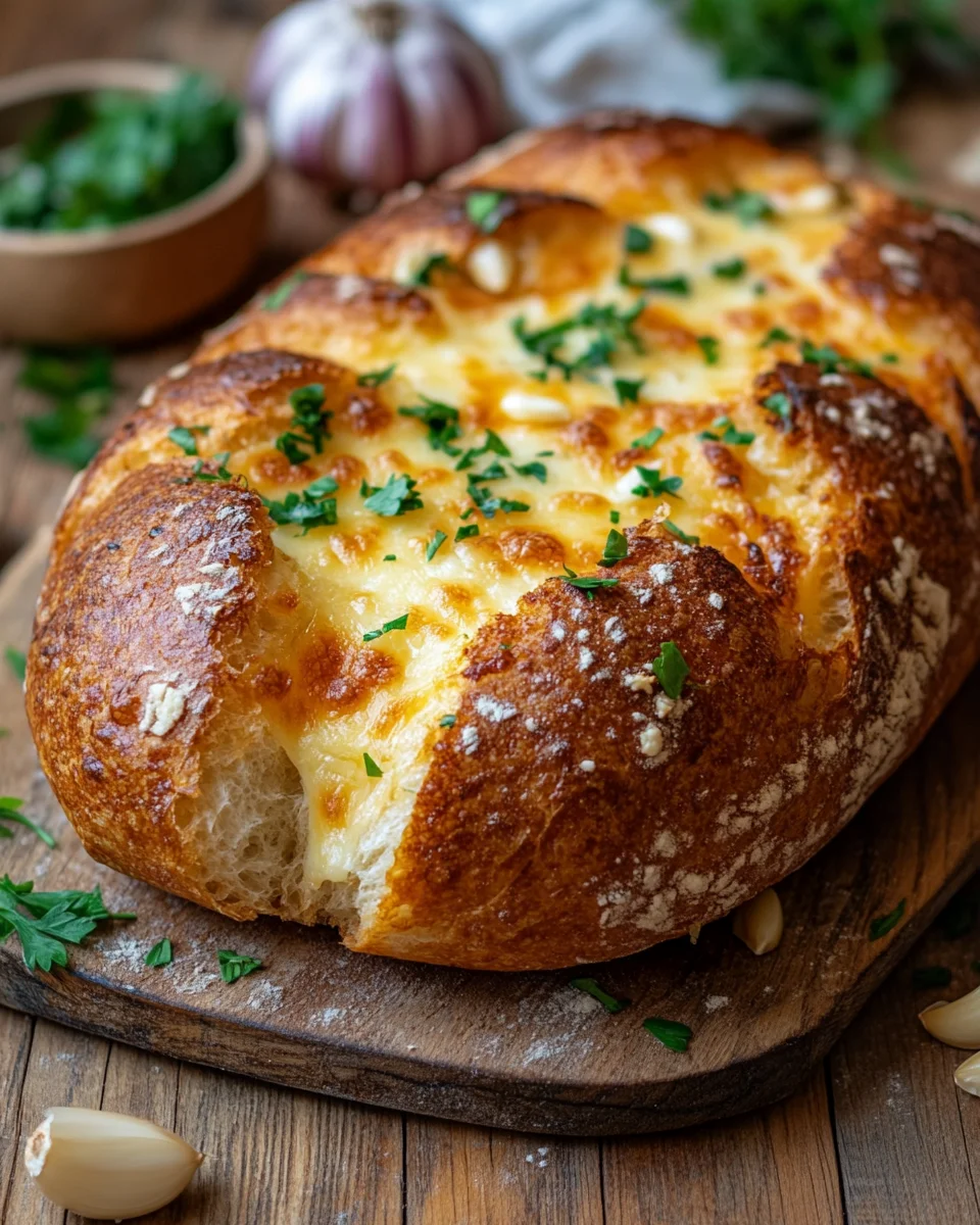 K&auml;se-Knoblauchbrot