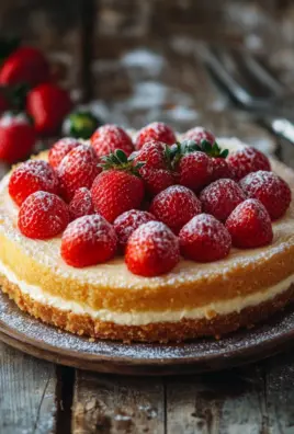 Käsekuchen mit Erdbeeren 30 Käsekuchen mit Erdbeeren