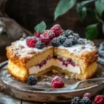 K&auml;sekuchen mit Streusel