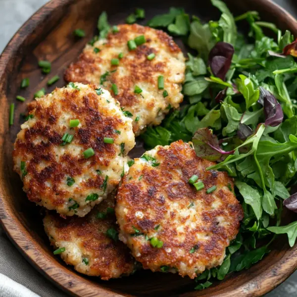Kartoffelpuffer ohne Fett aus der Heißluftfritteuse