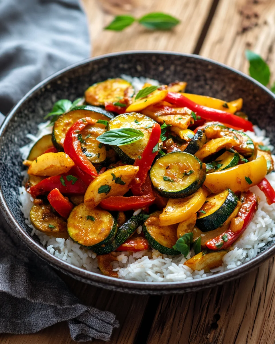 Paprika-Zucchini-Rahm-H&auml;hnchen